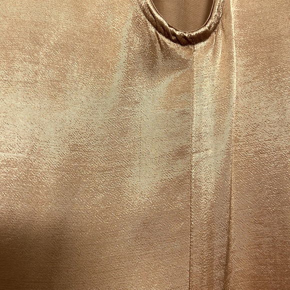 NWT NATION LTD Jett Mock Neck Satin Dress in Bisou - Size Small - Picture 8 of 8